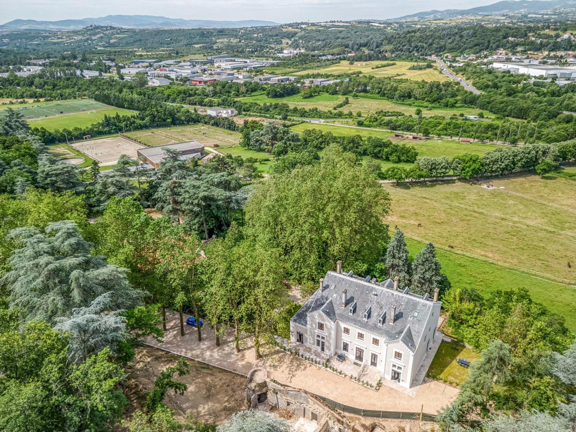 1 - Grand Appartement Spacieux Dans Un Chateau Du 17Eme Siecle, A 15Min De Lyon Vourles Экстерьер фото